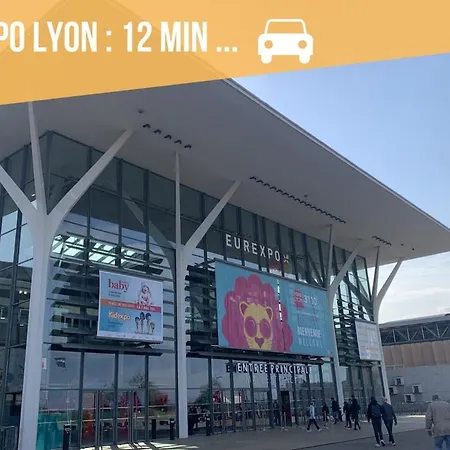 Cozy Atmosphere 4pers Near Eurexpo Groupamastadium *